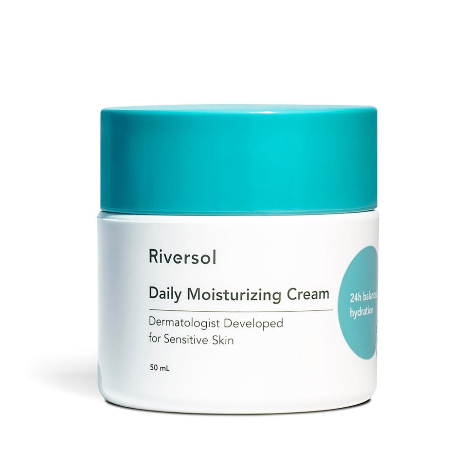 Riversol front jar travel size shows compact moisturizer for on-the-go hydration