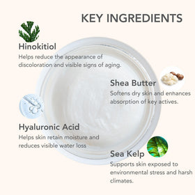 Riversol ingredients label with key actives for barrier repair clarity