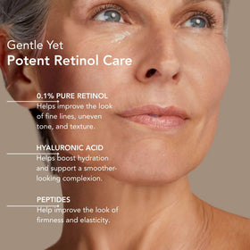 Riversol cream texture closeup highlighting smooth hydrating formula
