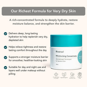 Riversol cream texture closeup highlighting rich smoothness and absorbency