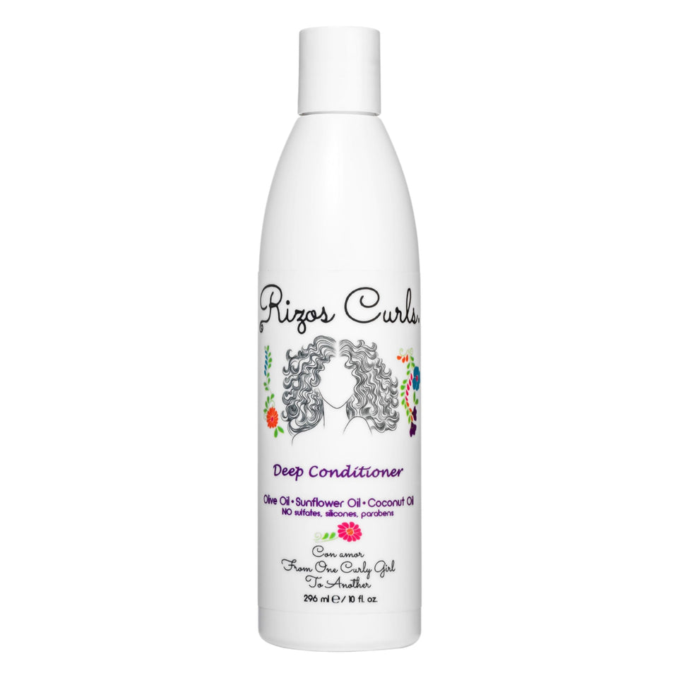 Rizos Curls front packaging showing jar and label for clear product ID and benefit