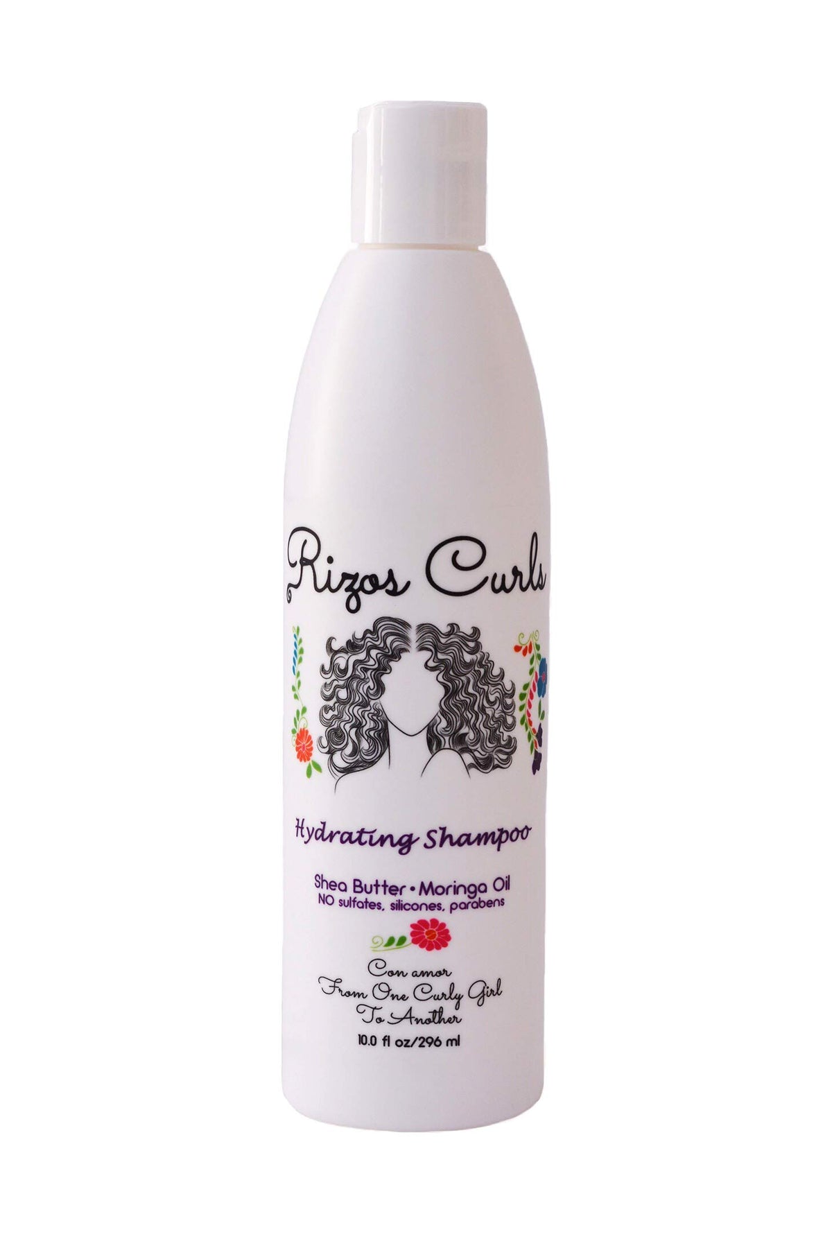 Rizos Curls front packaging showing product name and size benefits