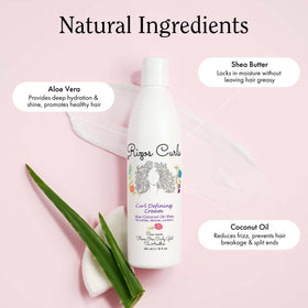 Rizos Curls natural ingredients aloe shea coconut for hydration