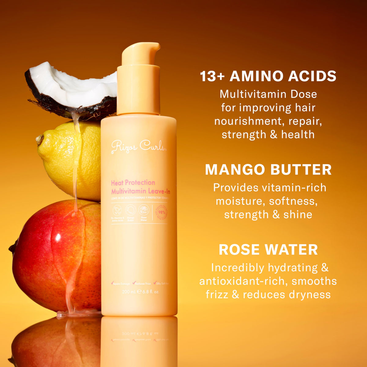 Rizos Curls on bathroom counter in a lifestyle scene promoting daily styling routine
