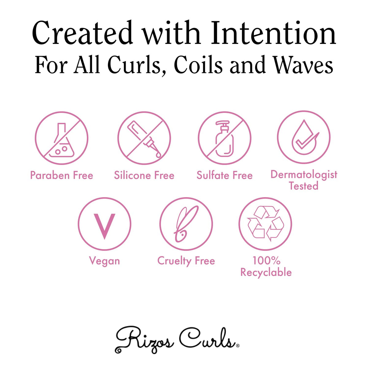 Rizos Curls on a bathroom vanity in a routine setting for everyday use