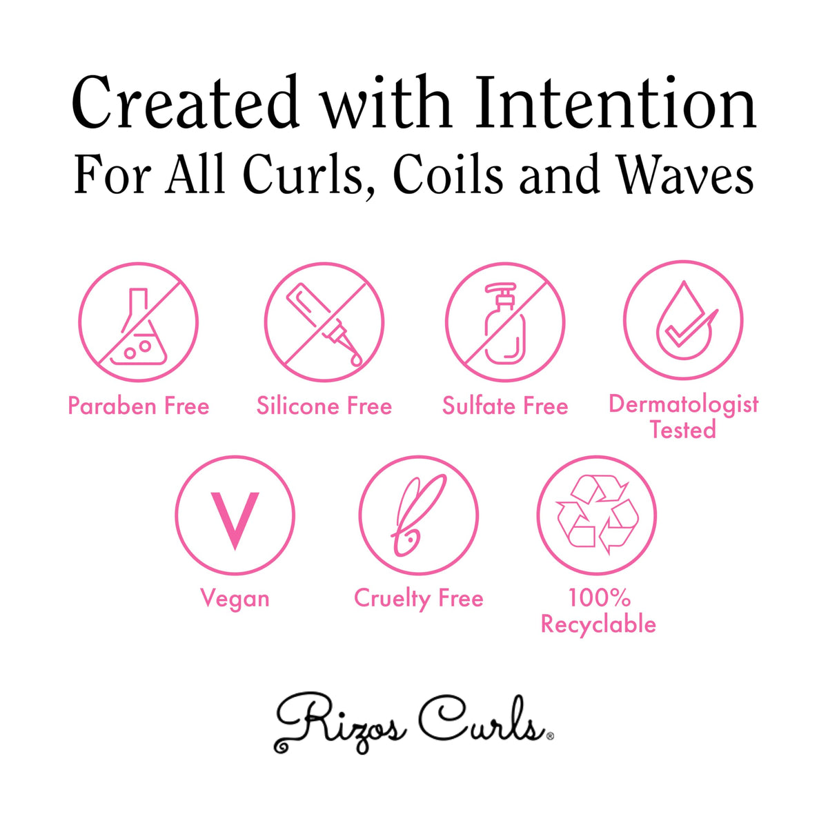 Rizos Curls lifestyle image of woman with defined curls showcasing healthy shine