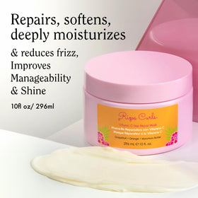 Rizos Curls open mask texture highlighting rich creamy slip