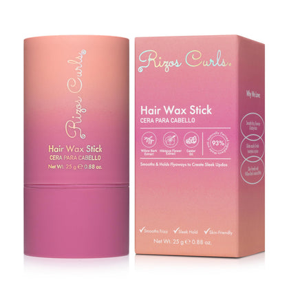 Rizos Curls front packaging showing compact travel-friendly design