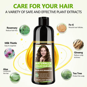 RKQNIER being applied to hair in hand to show simple use