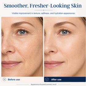 RMCYDS close-up label highlighting peptide complex and lifting benefits