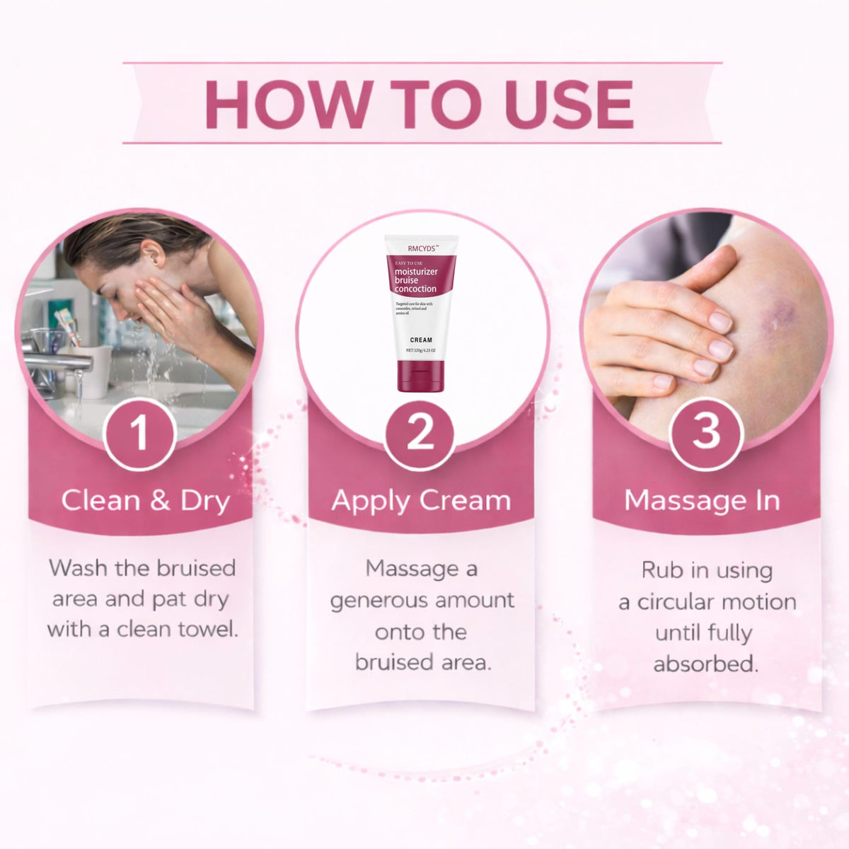 RMCYDS on bathroom counter in lifestyle setting promoting daily routine use