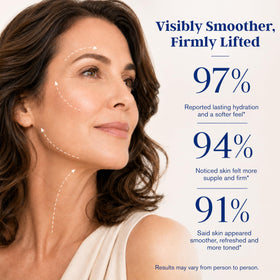 RMCYDS cream applied to hand demonstrating easy absorption and lightweight feel