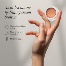 RMS Beauty close-up swatch texture revealing creamy blendability benefit