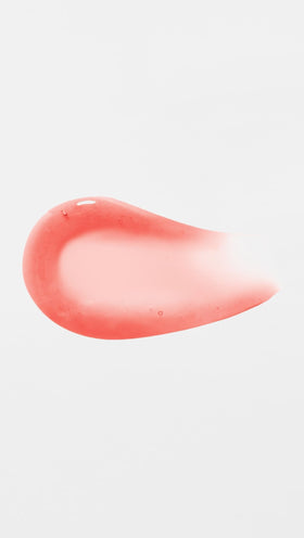 RMS Beauty Chameleon lip oil texture swirl showing glossy, hydrating finish