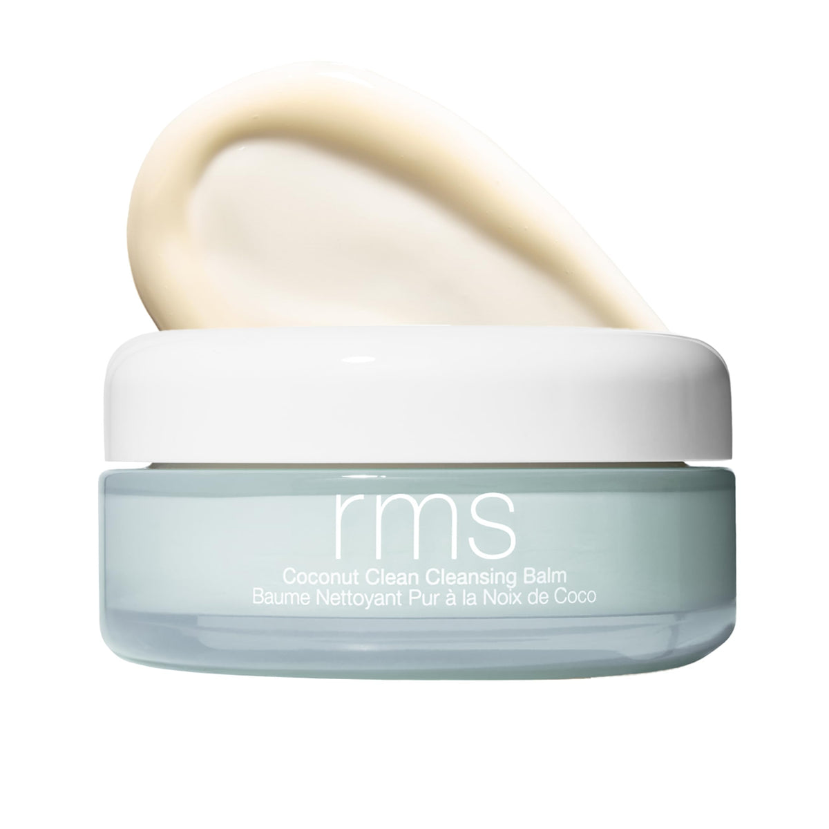 RMS Beauty jar front view showing product packaging and clean design benefit