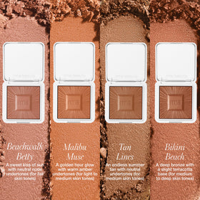 RMS Beauty hydra-bronzer in hand for scale and portable touch-up convenience