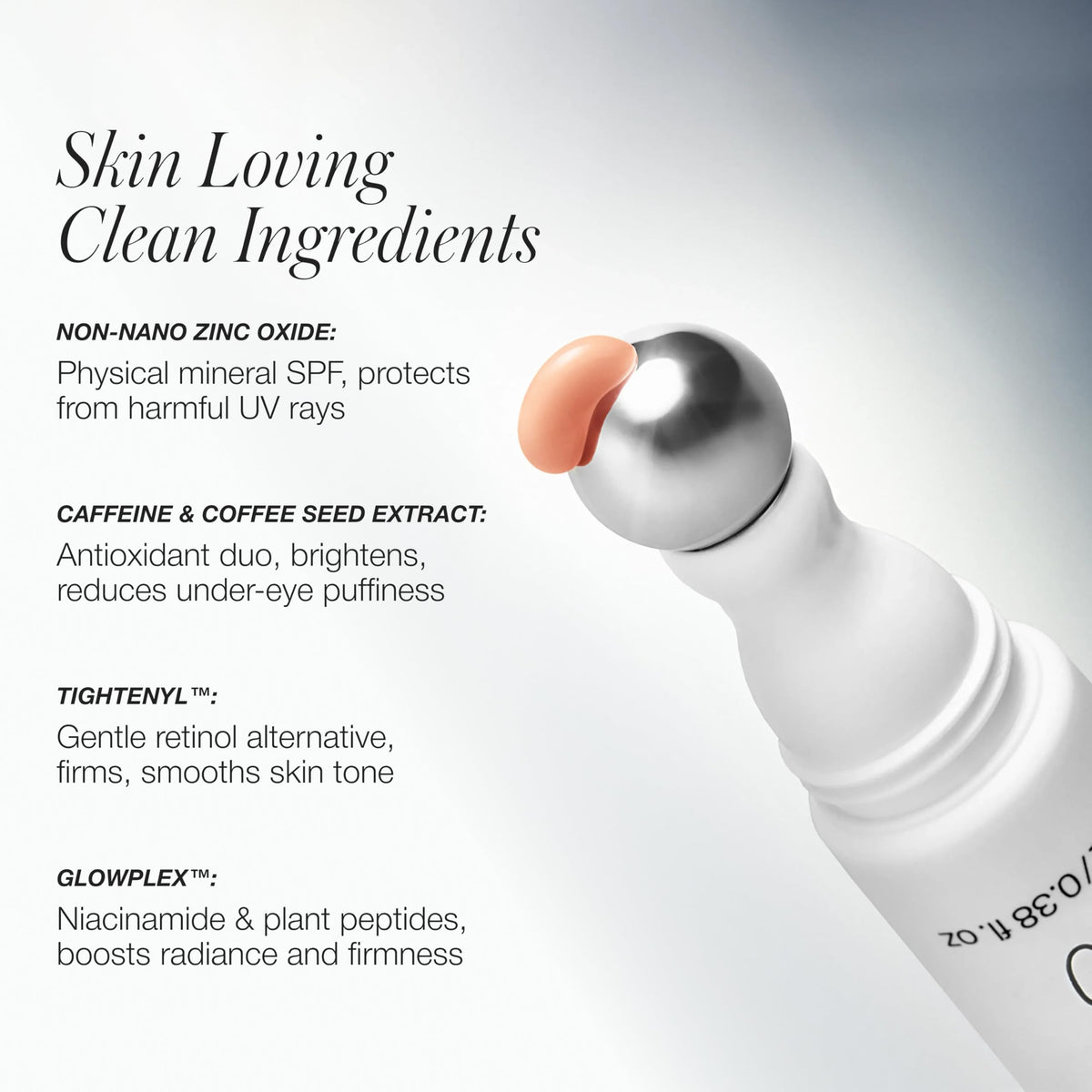 RMS Beauty ingredients label highlighting zinc oxide SPF 30 and actives