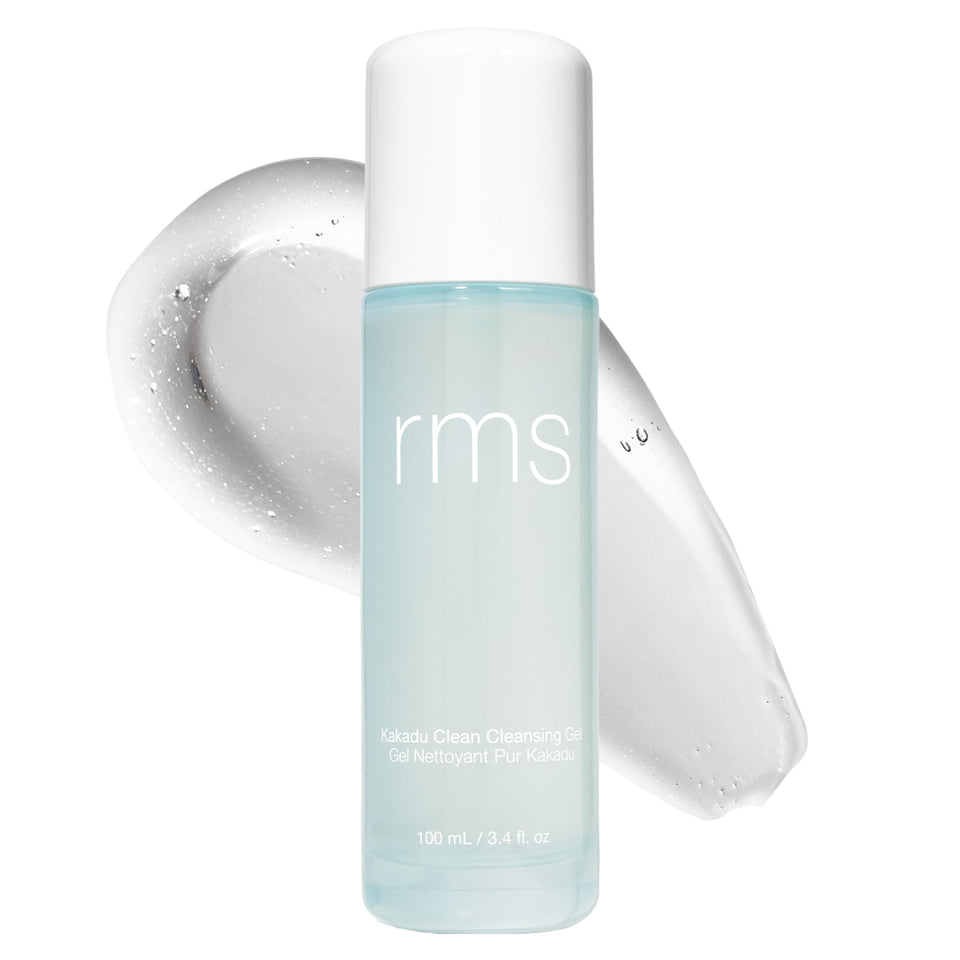 RMS Beauty front bottle showing product and brightening benefits