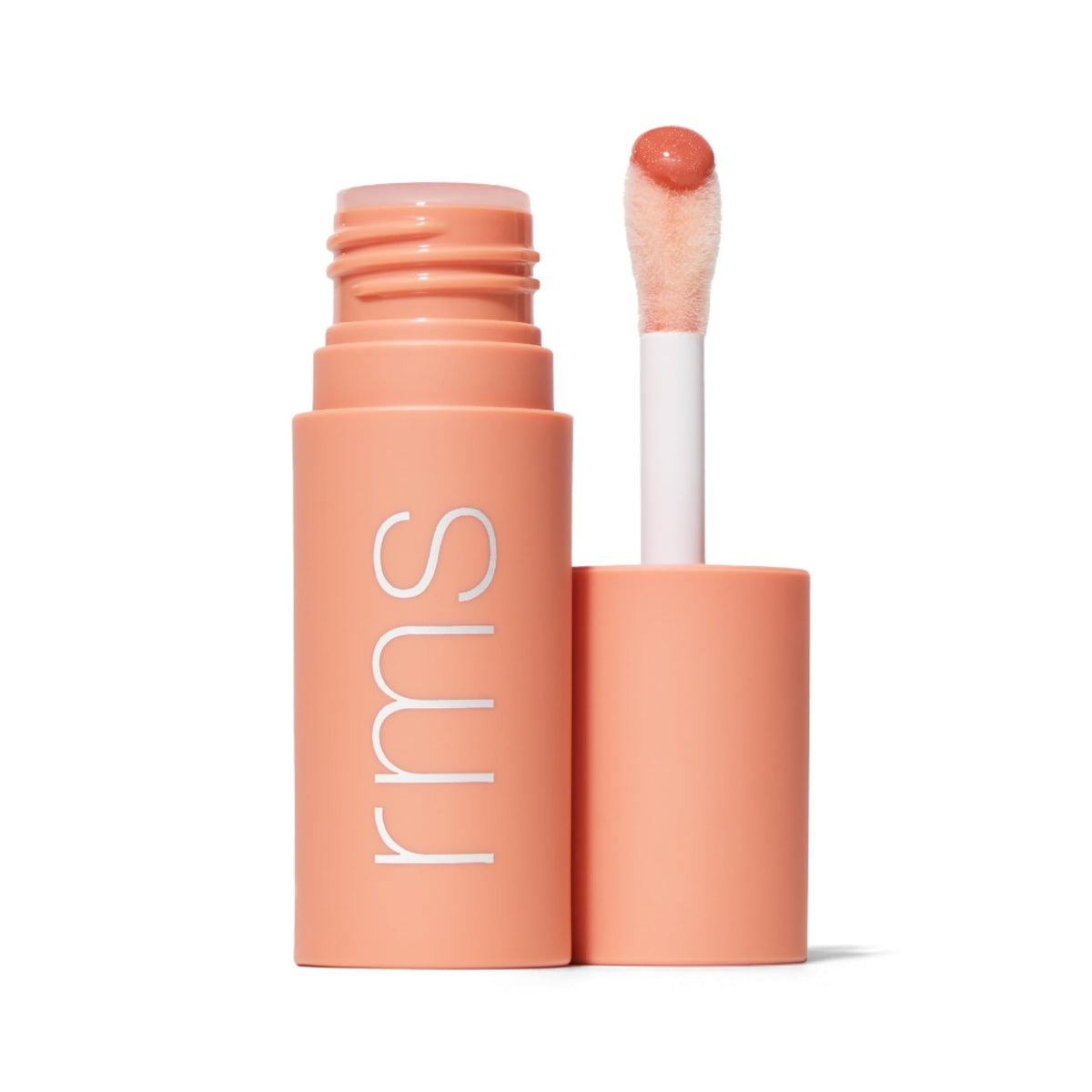 RMS Beauty front packaging showing tube and glossy finish benefit