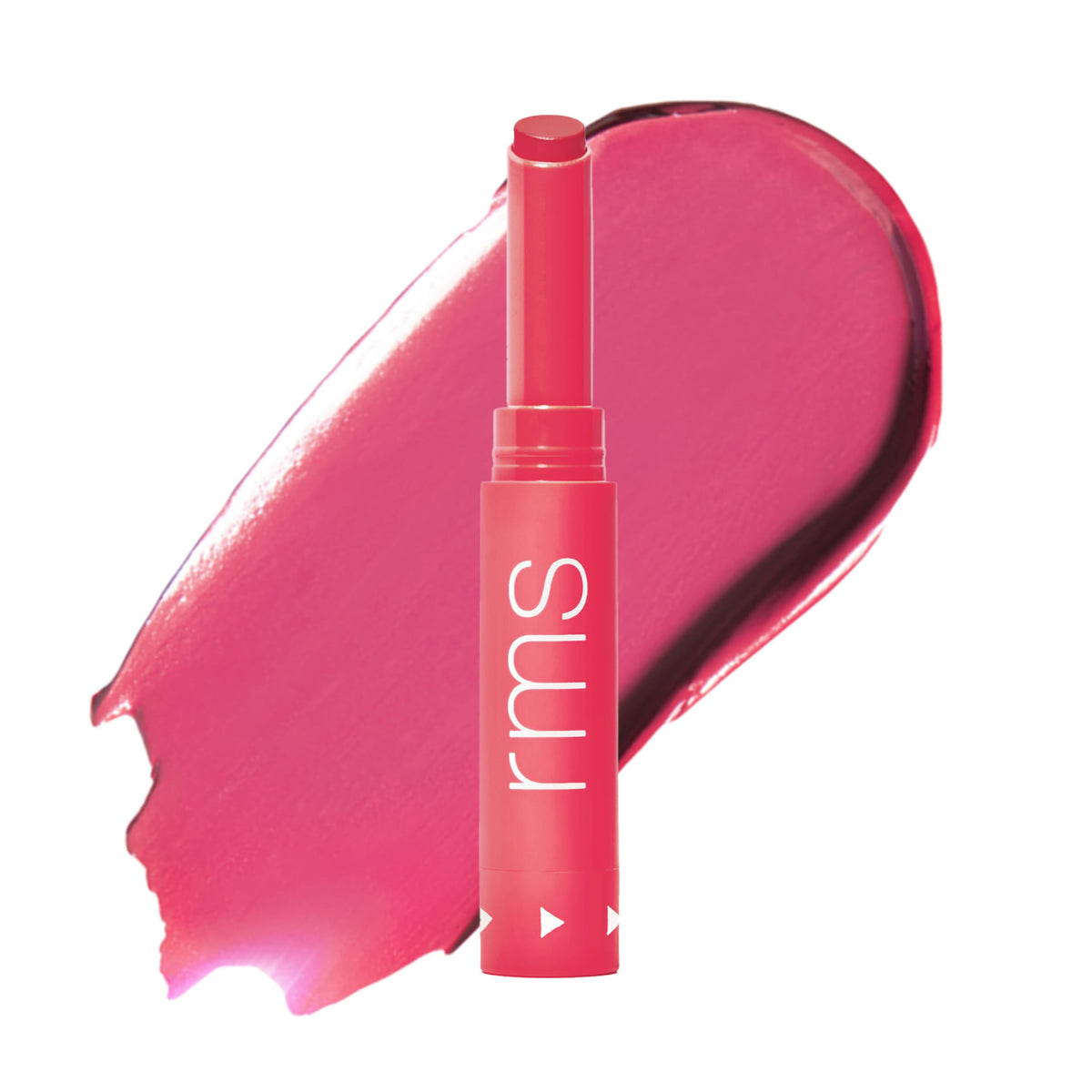 RMS Beauty front tube showing sleek packaging and easy carry benefit