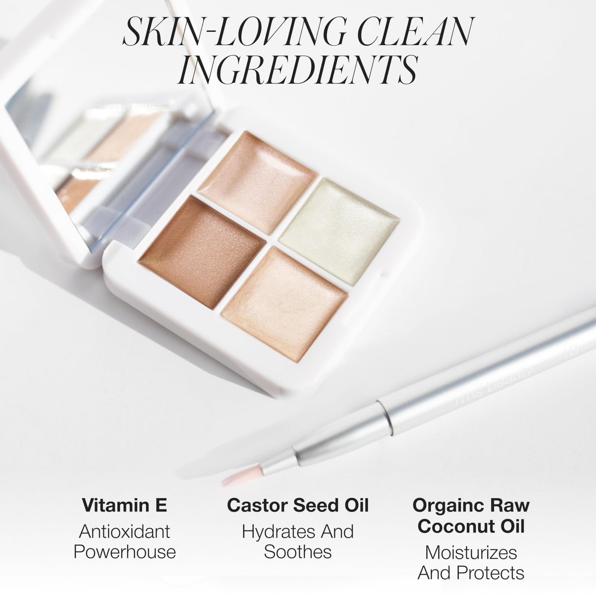 RMS Beauty lip application demonstrating hydrating tinted balm-like color