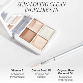 RMS Beauty lip application demonstrating hydrating tinted balm-like color