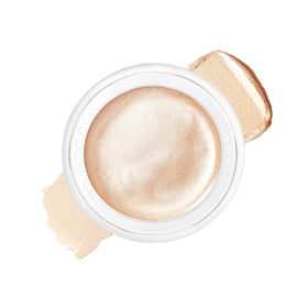 RMS Beauty jar front view showing compact highlighter and natural finish
