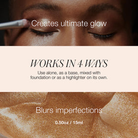 RMS Beauty applying product with finger to show easy spread and hydration