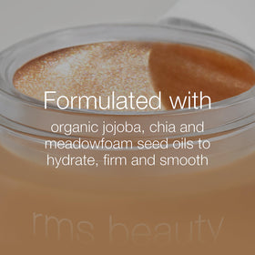 RMS Beauty blended into foundation demonstrating customizable dewy finish