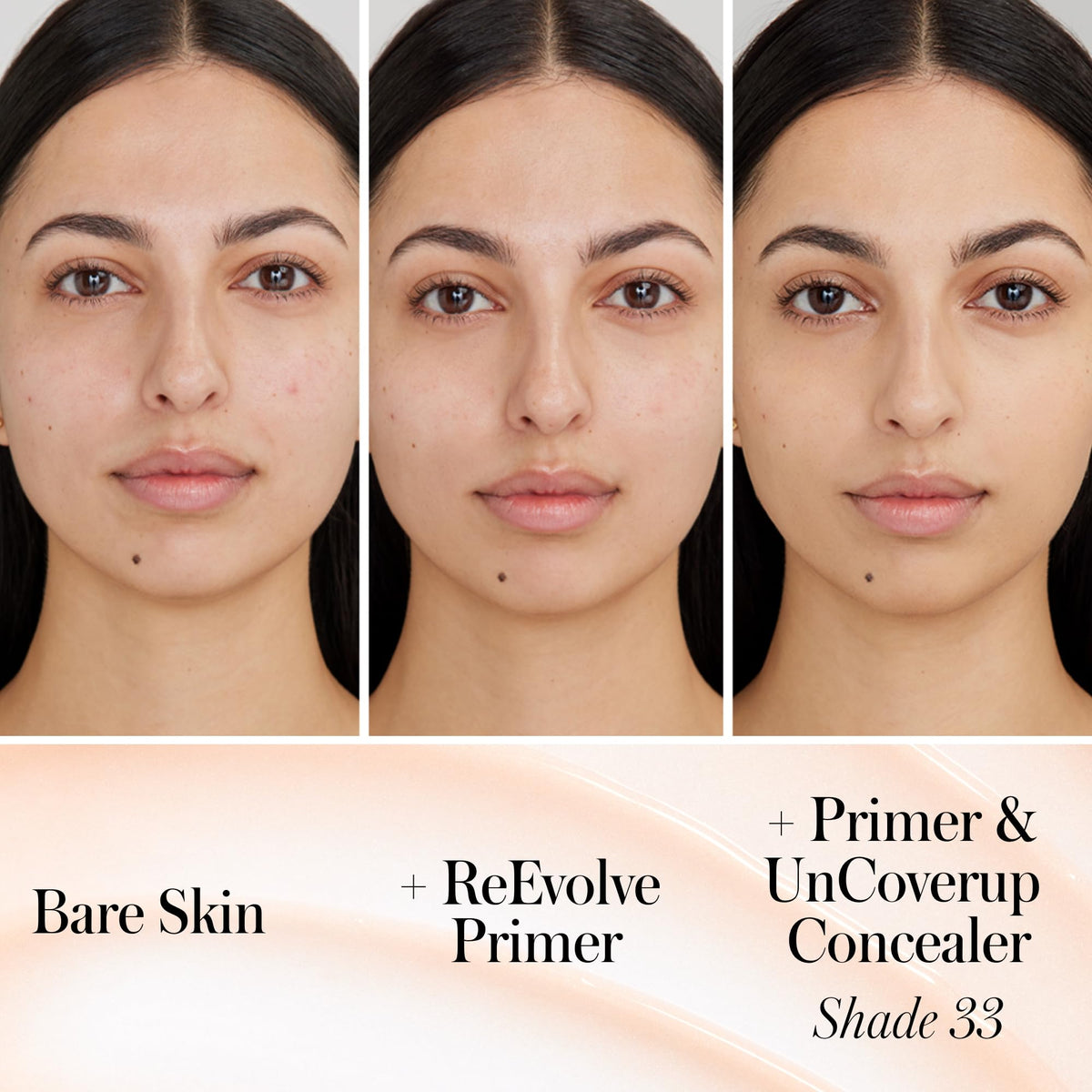 RMS Beauty side label showing ingredient list and clean formulation benefit