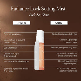 RMS Beauty ingredients label close-up listing niacinamide and hyaluronic benefits