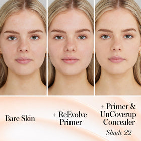 RMS Beauty gel texture swatch highlighting lightweight luminous finish benefit