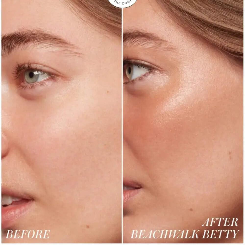 RMS Beauty application with fingertip showing creamy glide and buildable color