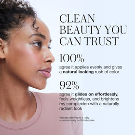 RMS Beauty refillable compact hinge detail emphasizing sustainable refill option benefit