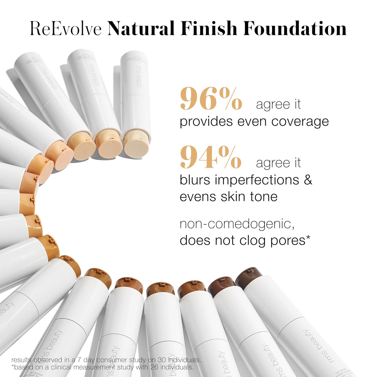RMS Beauty lifestyle model wearing foundation showing natural, skin-like radiance benefit