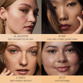 RMS Beauty pump dispensing product demonstrating easy controlled application