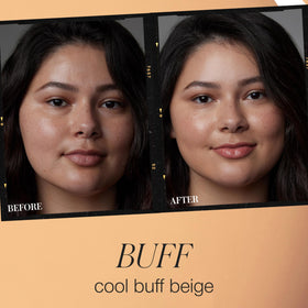 RMS Beauty texture swipe of suncoverup showing blendable finish benefit