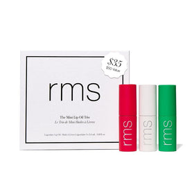 RMS Beauty trio front packaging showing limited-edition holiday presentation and gifting benefit