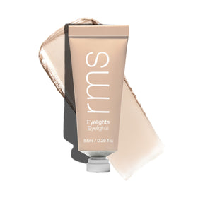 RMS Beauty Eyelights front jar showing packaging and product benefit