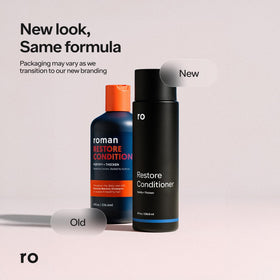 Ro model applying shampoo to wet hair illustrating easy scalp exfoliation in use