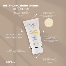 Robanda lifestyle shot of woman applying cream, showing improved hand texture and comfort