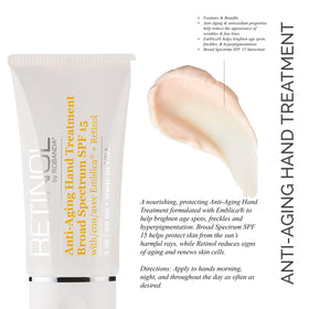 Robanda texture close-up showing creamy lotion that absorbs for fast hydration