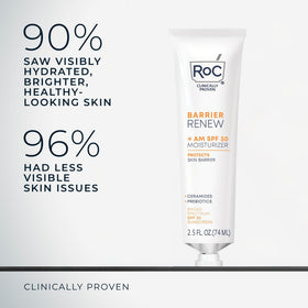 RoC dispensing cream from tube demonstrating easy application