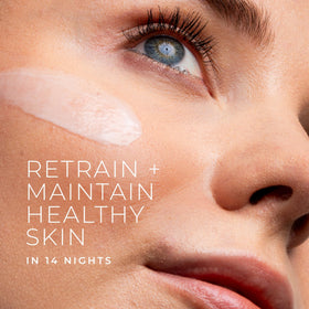RoC cream texture close-up highlighting lightweight absorbency