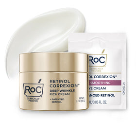 RoC jar front view showing packaging and clear product identity for shelf appeal