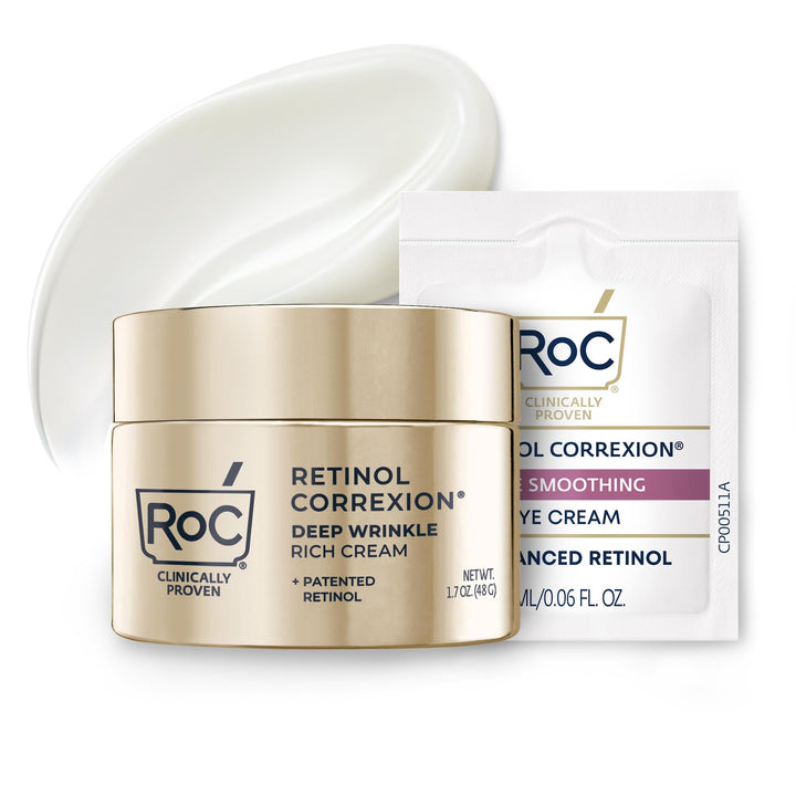 RoC jar front view showing packaging and clear product identity for shelf appeal