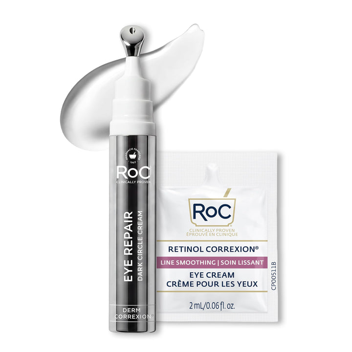 RoC front packaging showing compact tube and cooling tip for targeted benefit