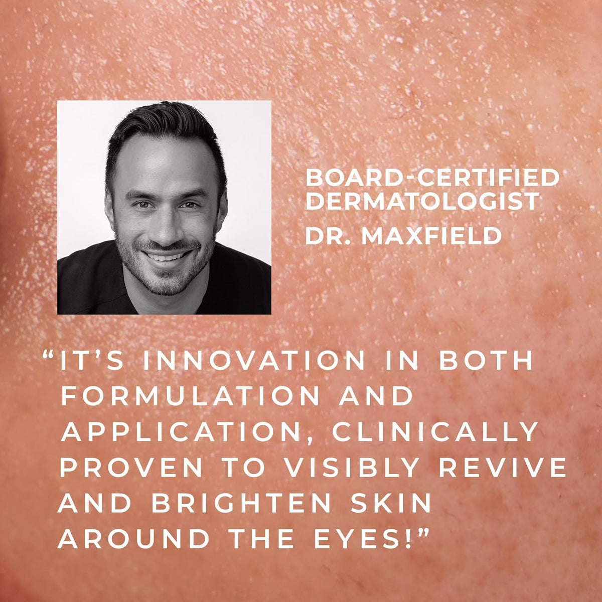 RoC ingredient visual with Vitamin C and peptides indicating brightening