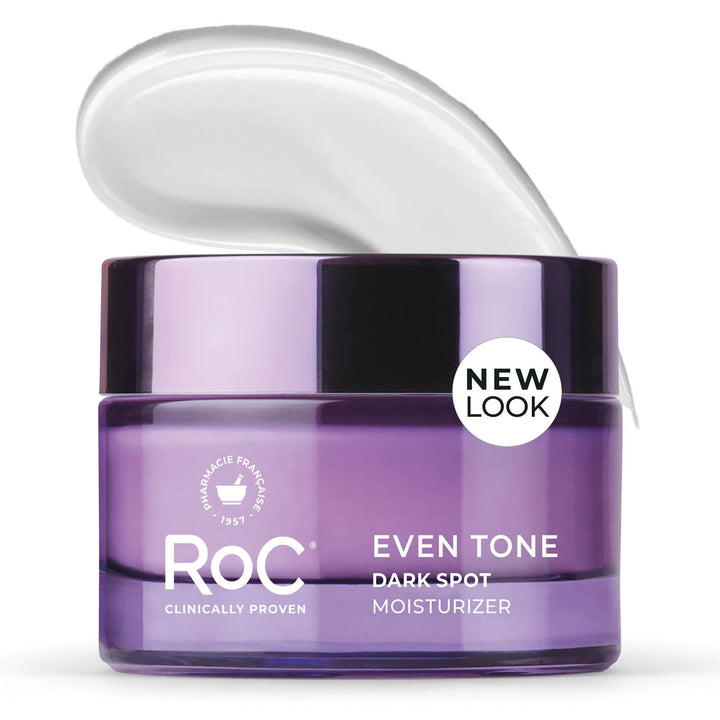RoC front jar showing product and branding for visible tone correction