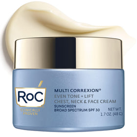 RoC front packaging showing SPF 30 and multi correction benefits